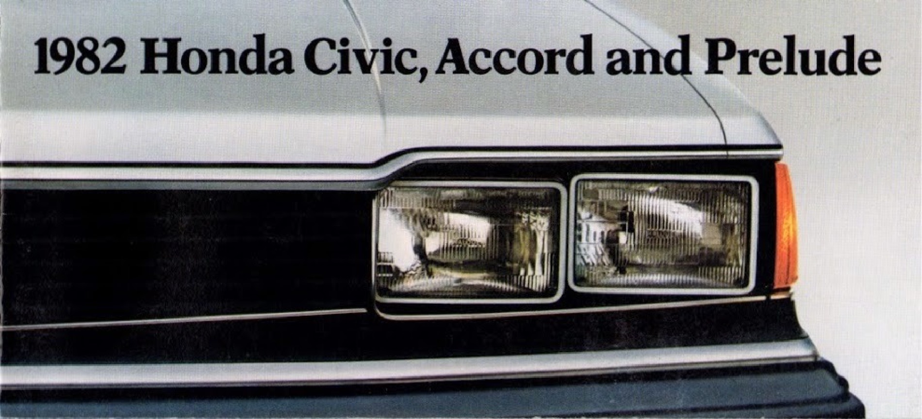 1982 Honda Model Range Brochure